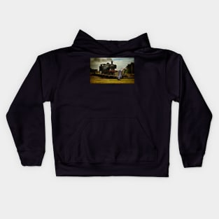 Pushing The Turntable Kids Hoodie